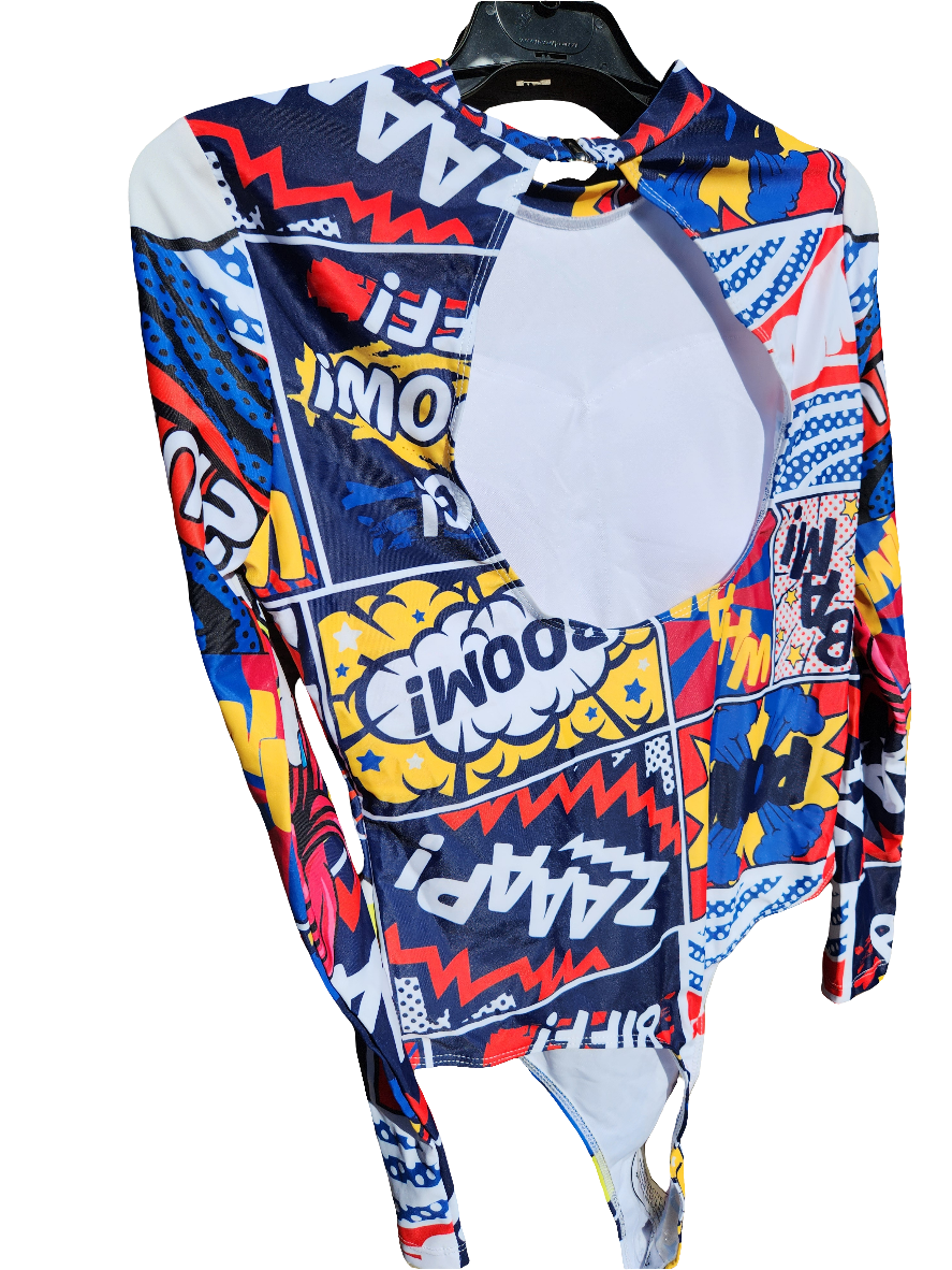 NEW Womens 1 piece sexy Cartoon swimsuit